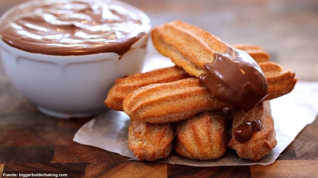 Churros and chocolate!