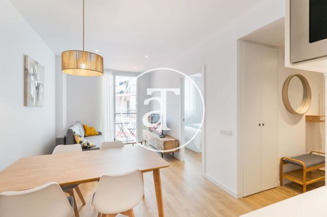 Monthly rental apartment with one bedroom in Poble Sec