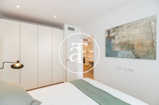 Monthly rental apartment with one bedroom in Poble Sec 19