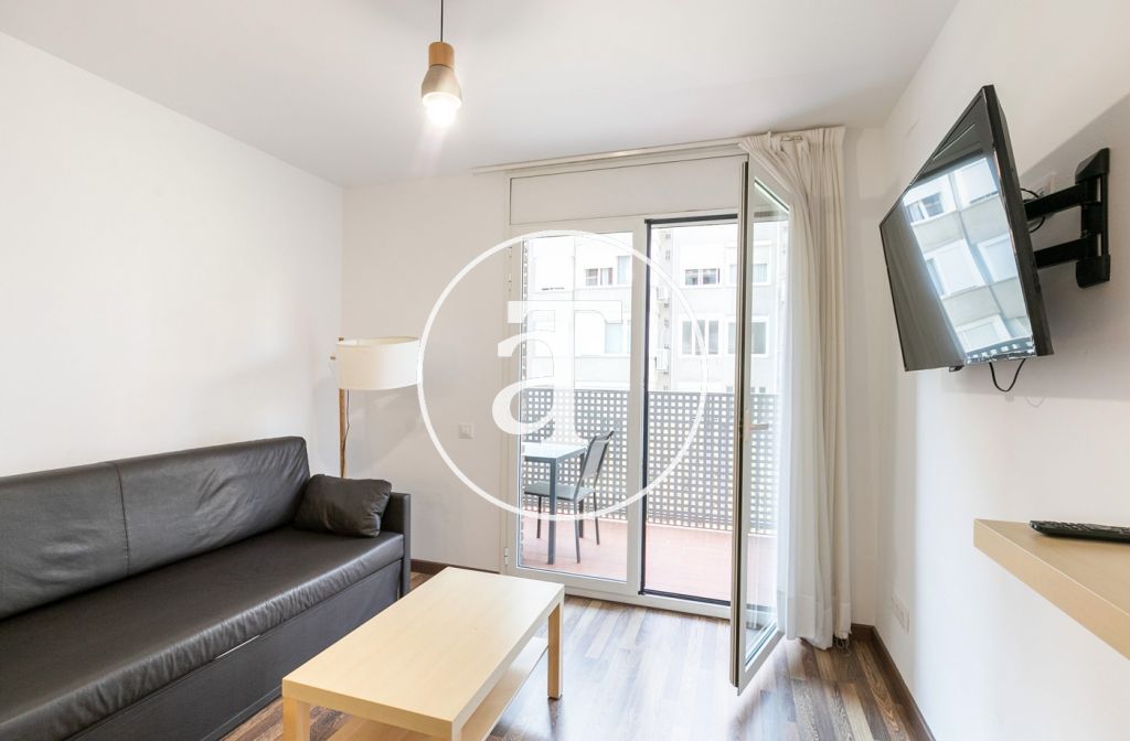 Monthly rental apartment with 3 double bedrooms steps from the Sagrada Familia 2