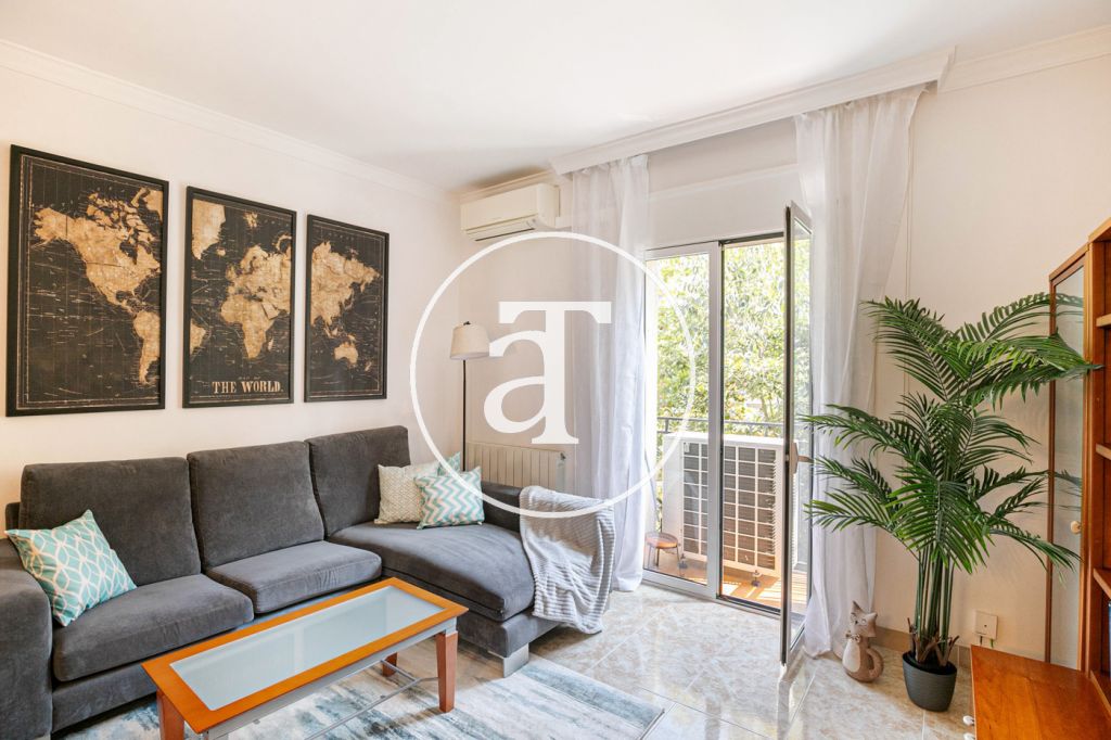 Monthly rental apartment with 2 bedrooms close to Paseo Sant Joan