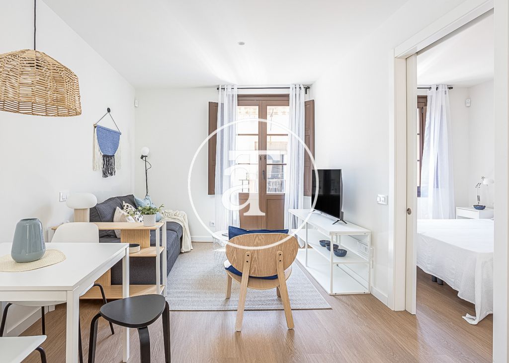 Appartement de 1 chambre à louer temporairement près du port de Barcelone 1