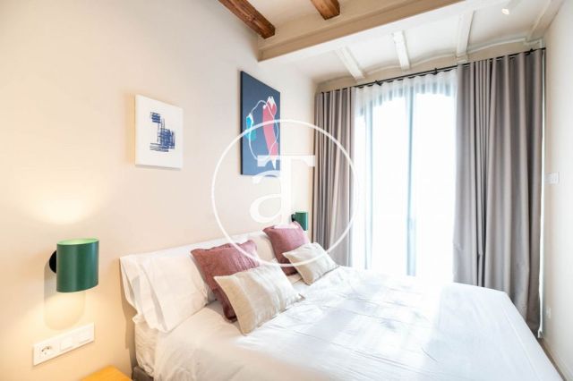Brand new monthly rental apartment with 2 bedrooms and terrace close to the station Llacuna. 15
