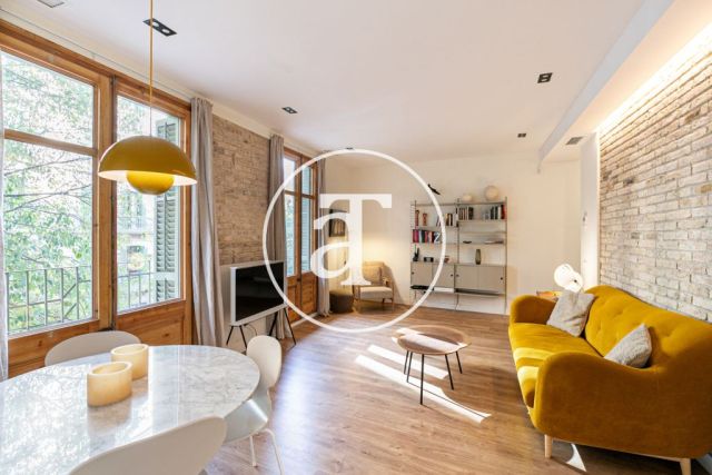 Appartement de 2 chambres à louer temporairement à Carrer de Girona