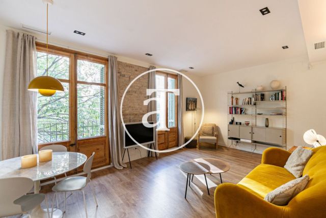 Appartement de 2 chambres à louer temporairement à Carrer de Girona 9
