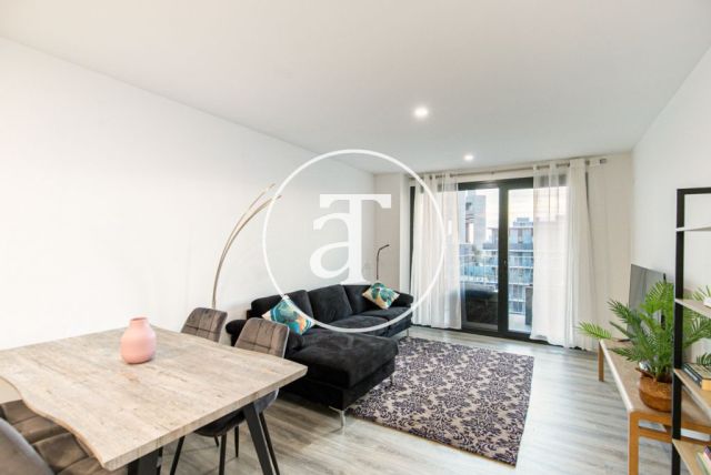 Monthly rental apartment with 2 bedrooms, private terrace, communal pool and sea view 2