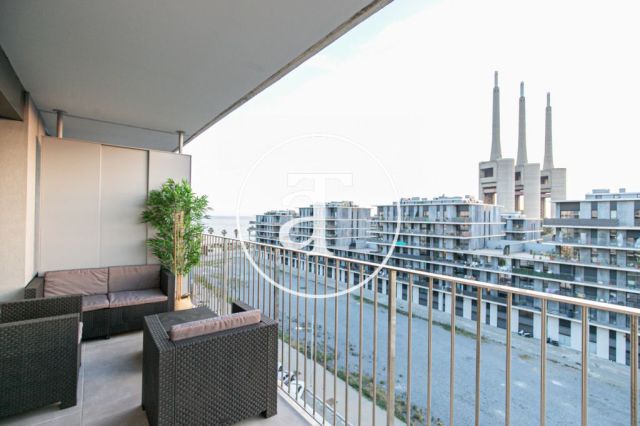 Monthly rental apartment with 2 bedrooms, private terrace, communal pool and sea view 12