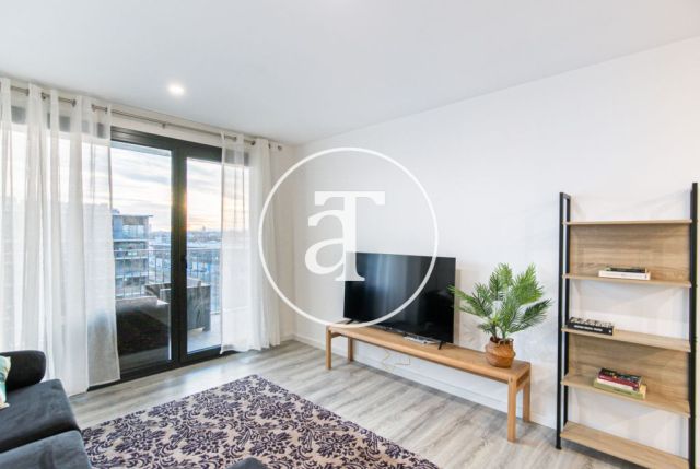 Monthly rental apartment with 2 bedrooms, private terrace, communal pool and sea view 6
