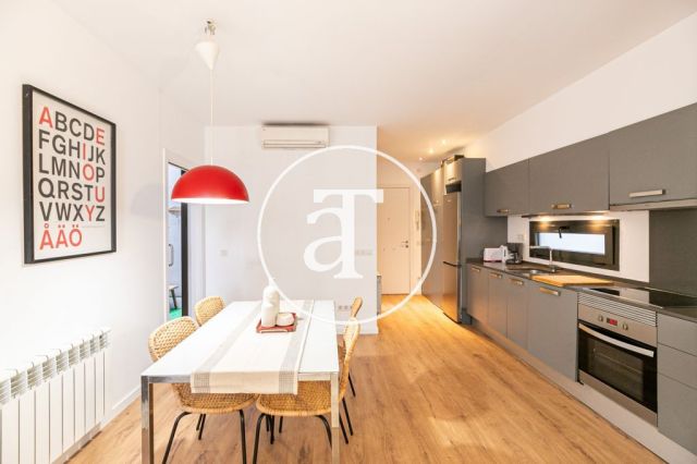 Monthly Rental Apartment with 2 double bedrooms in Sagrada Familia neighborhood 8