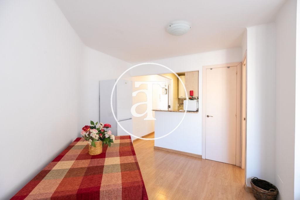 Monthly rental penthouse with 1 bedroom and studio in Sants 2