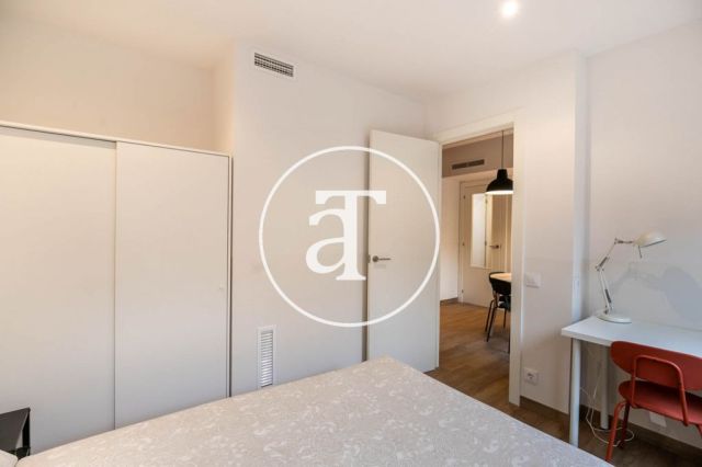 Monthly rental apartment with 3 bedrooms and terrace in El Clot 19