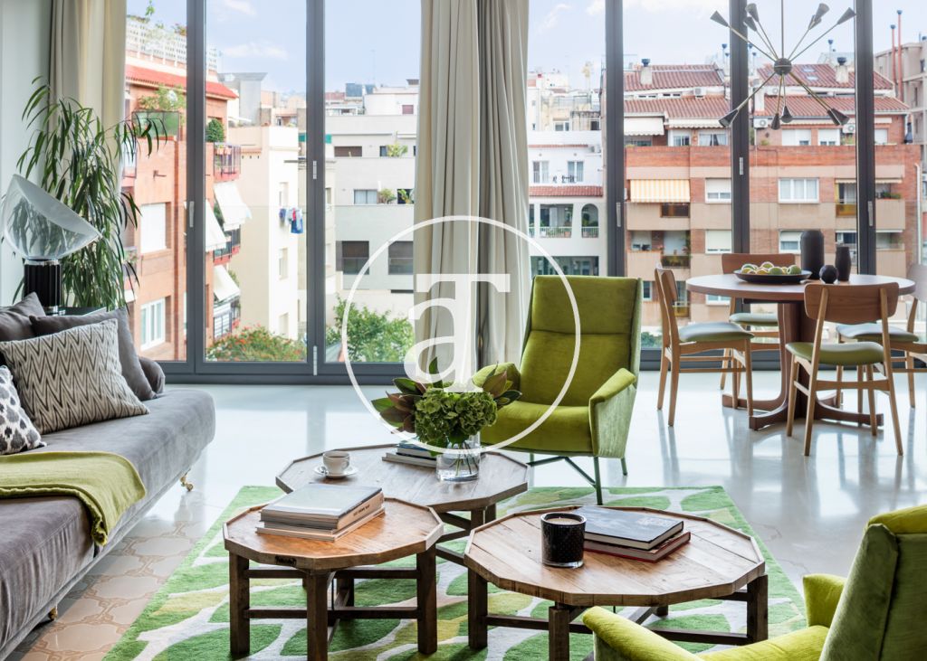 Piso de lujo de alquiler temporal de 4 habitaciones en exclusivo barrio de Barcelona 1