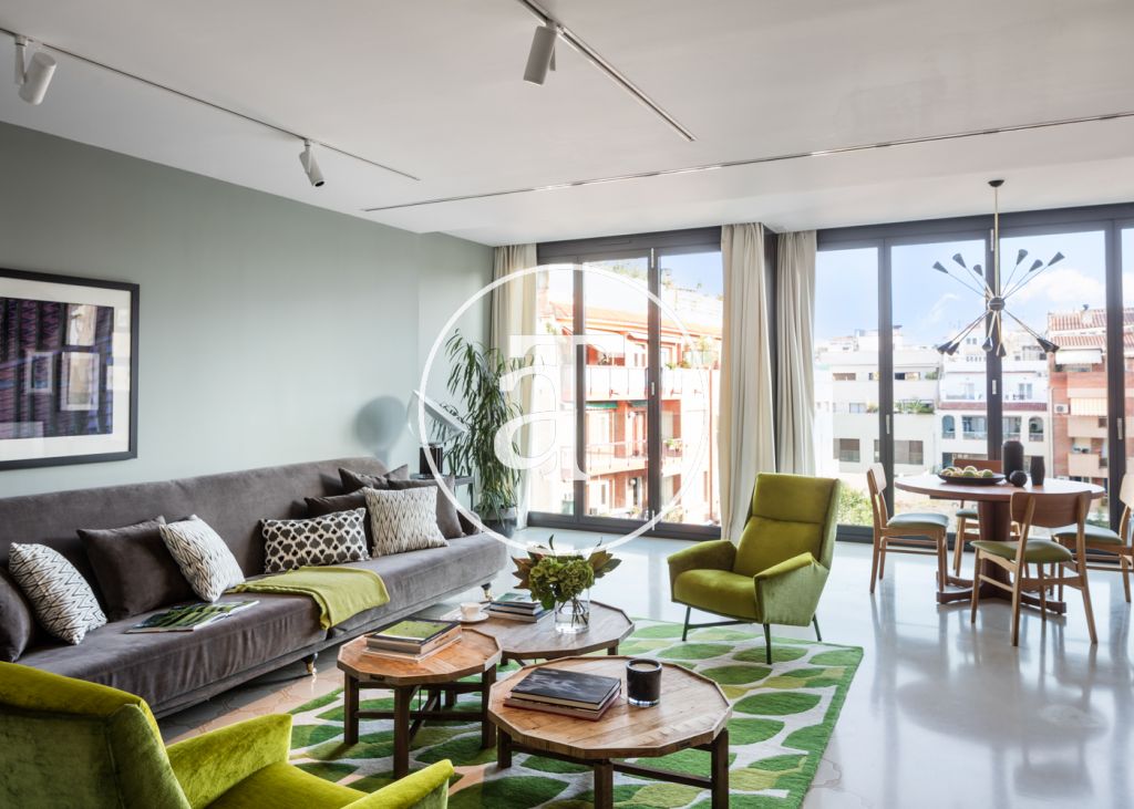 Piso de lujo de alquiler temporal de 4 habitaciones en exclusivo barrio de Barcelona 2