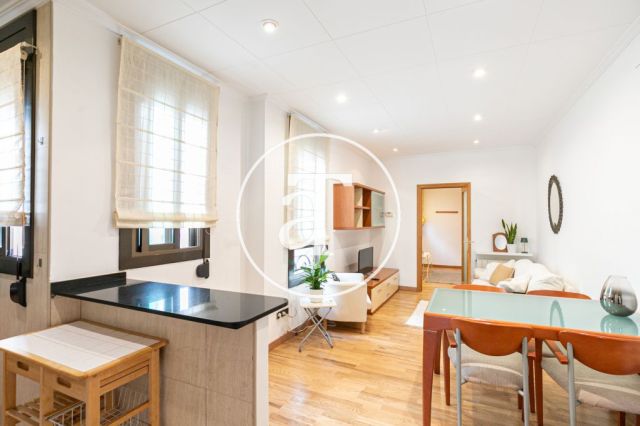 Monthly rental penthouse with 2 bedrooms and terrace in Gracia 12