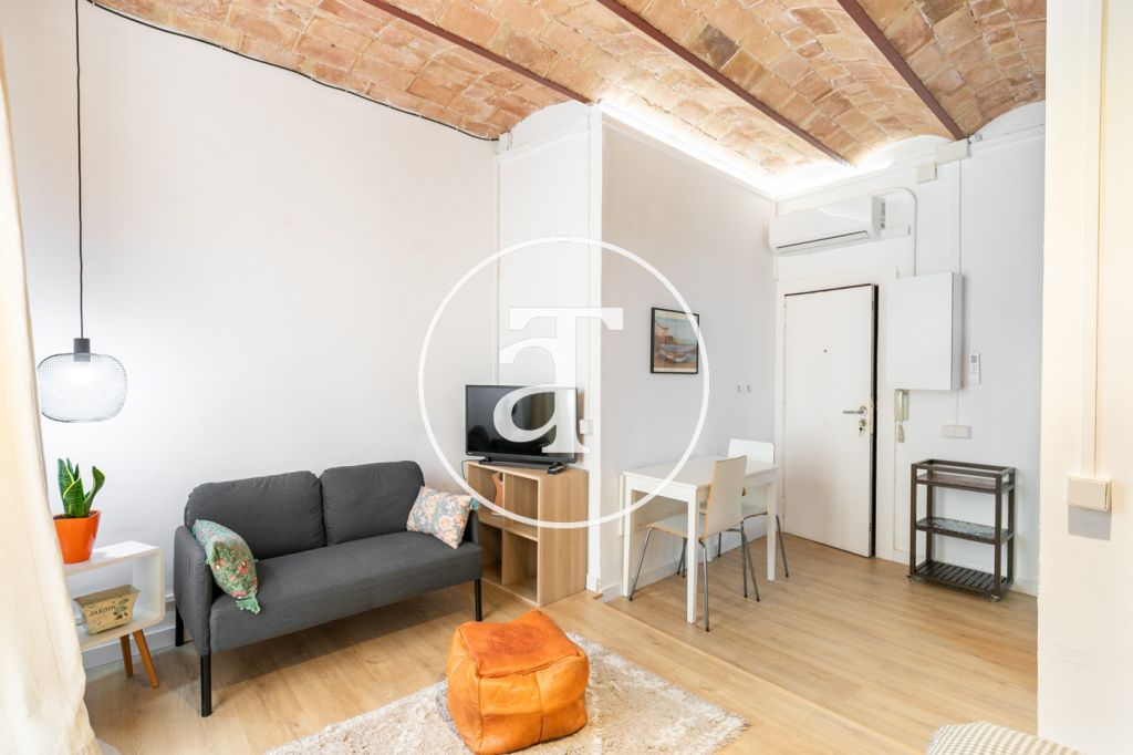 Furnished and equipped studio apartment steps away from Las Ramblas 1