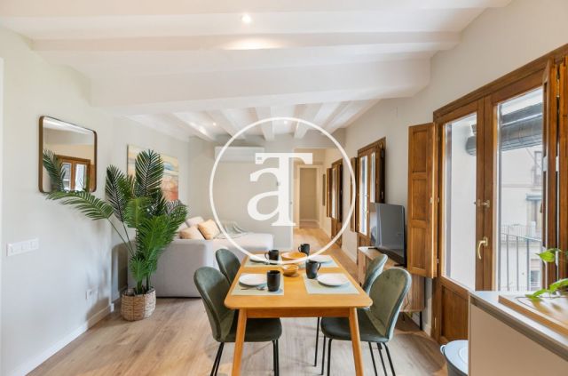Monthly rental apartment with 2 bedrooms in the Gothic Quarter 4