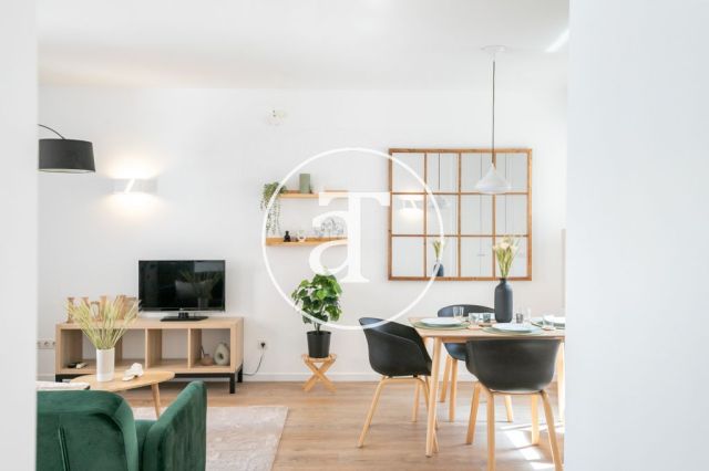 Piso de alquiler temporal de 2 habitaciones y 2 terrazas en el barrio Sagrada Familia 11