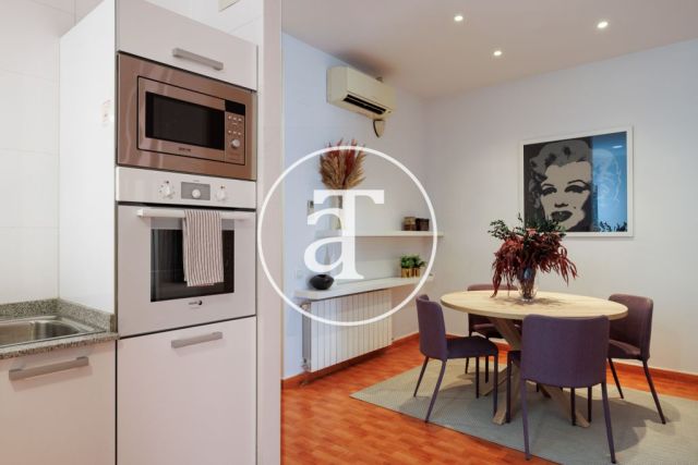Location temporaire d'un appartement de 2 chambres à Eixample 9