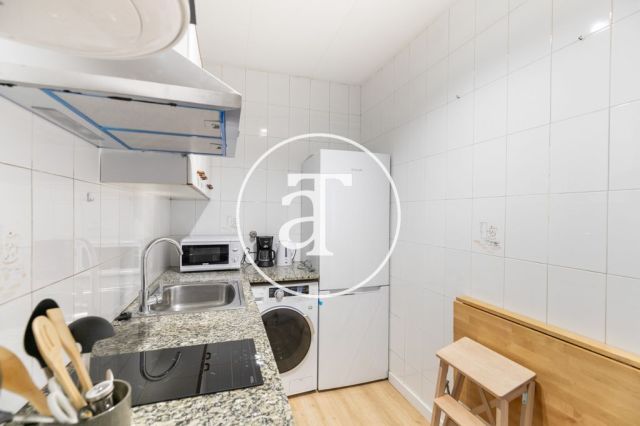 Monthly rental apartment with 1 double room in Eixample 6