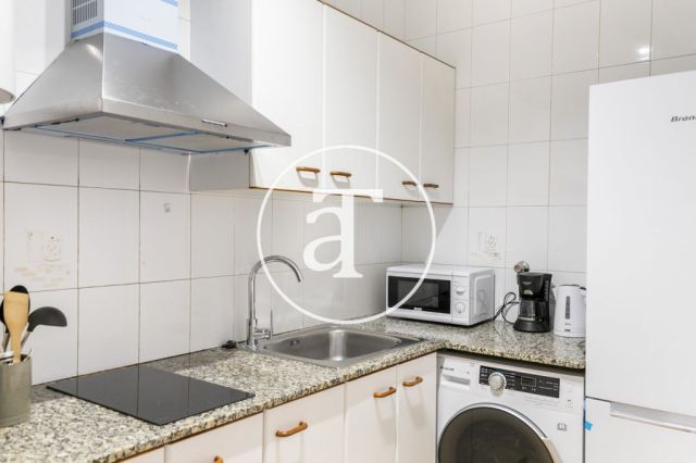 Monthly rental apartment with 1 double room in Eixample 7