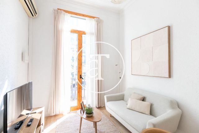 Monthly rental apartment with 1 double room in Eixample