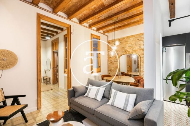 Appartement de 2 chambres à louer temporairement à Ciutat Vella 3