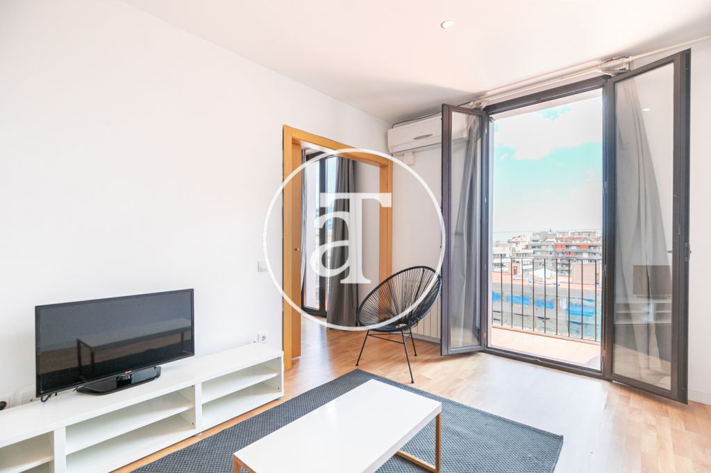 Bright furnished apartment in Provença street 1