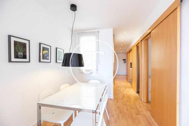 Bright furnished apartment in Provença street 6
