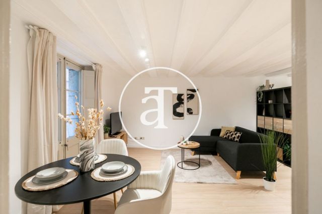 Piso de alquiler temporal de 1 habitación y 1 baño en Ciutat Vella 6