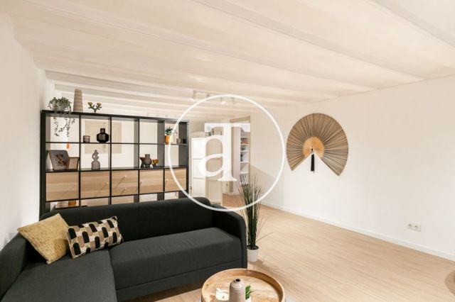 Piso de alquiler temporal de 1 habitación y 1 baño en Ciutat Vella 4