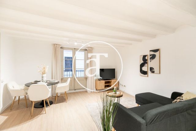 Piso de alquiler temporal de 1 habitación y 1 baño en Ciutat Vella