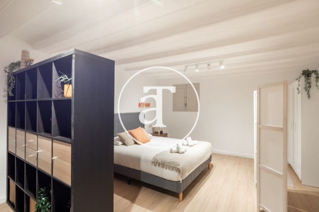 Piso de alquiler temporal de 1 habitación y 1 baño en Ciutat Vella 23