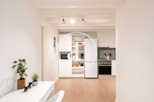 Piso de alquiler temporal de 1 habitación y 1 baño en Ciutat Vella 10