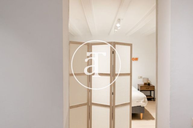Piso de alquiler temporal de 1 habitación y 1 baño en Ciutat Vella 15