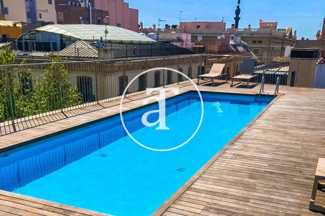Appartement de 2 chambres à louer temporairement avec balcon et piscine dans le quartier gothique 21