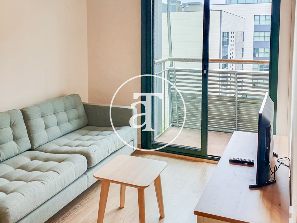 Bright furnished apartment in Poblenou 2