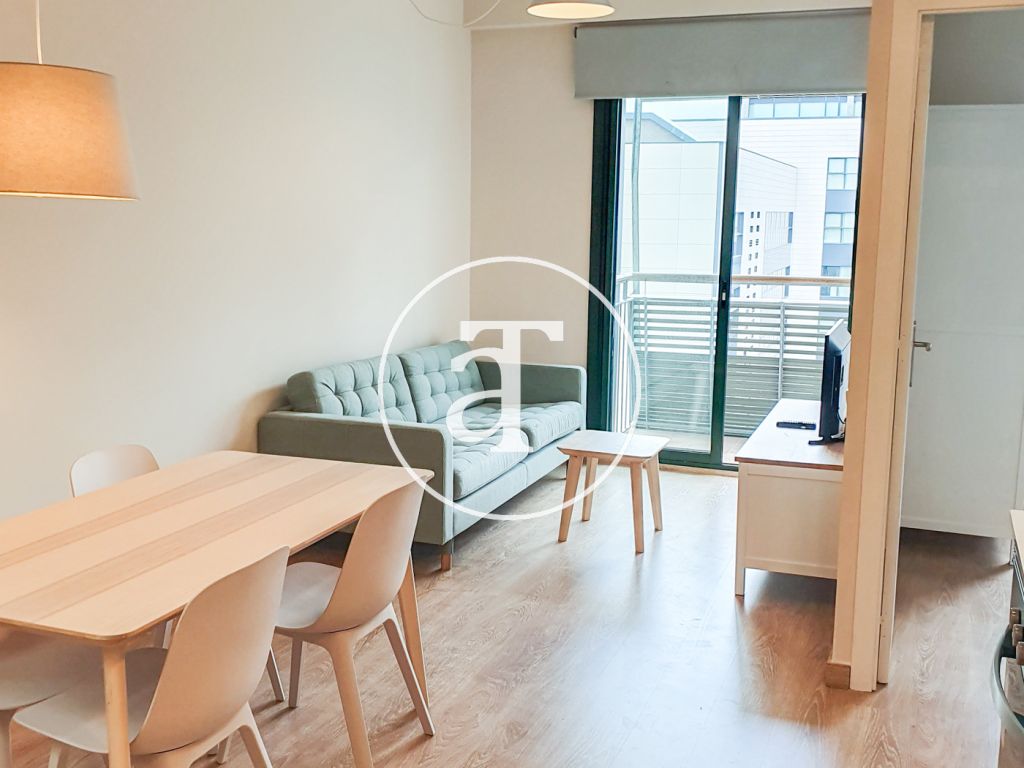 Bright furnished apartment in Poblenou 1