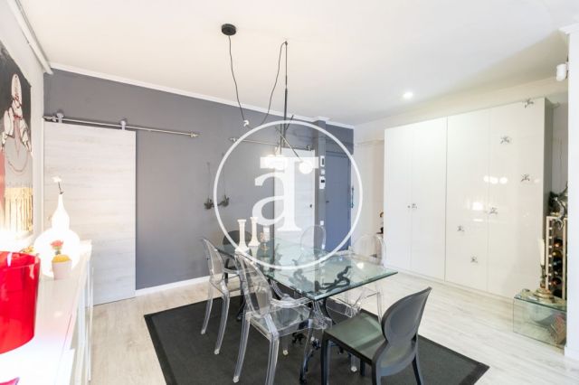 Location temporaire d'un appartement avec 1 chambre et studio à Gran Via de Les Corts Catalans 5