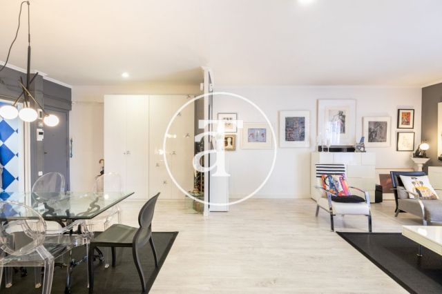 Location temporaire d'un appartement avec 1 chambre et studio à Gran Via de Les Corts Catalans 12