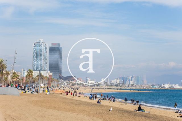 Location temporaire d'un appartement avec 2 chambres, studio et 1 salle de bain à La Barceloneta 33