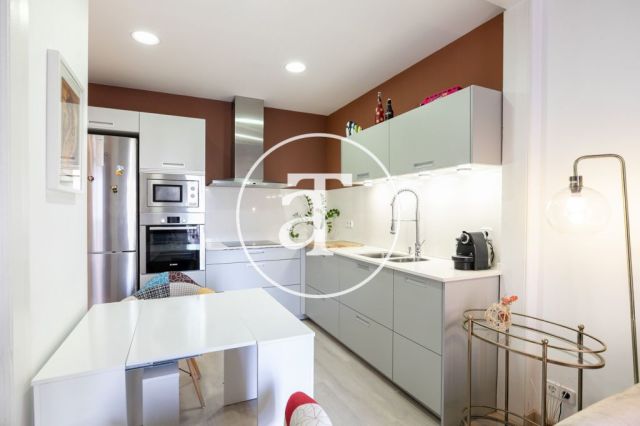 Appartement en location temporaire avec 1 chambre, 1 salle de bains et balcon dans l'Eixample 8