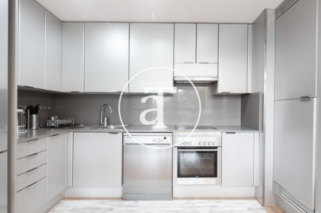 Monthly rental apartment with 2 bedrooms and 2 bathrooms in Sant Martí 12
