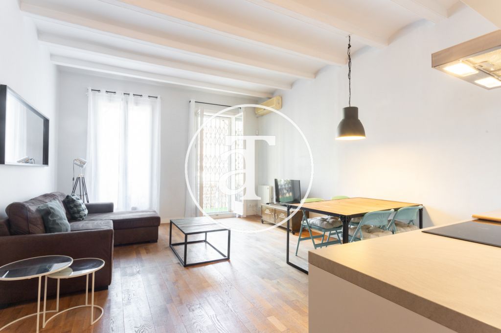 Appartement de location mensuelle de 1 chambre dans l’Eixample
