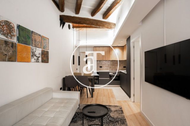 Appartement de location mensuelle de 2 chambres et 2 salles de bain à Ciutat Vella 5