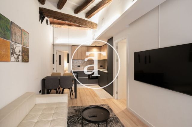Appartement de location mensuelle de 2 chambres et 2 salles de bain à Ciutat Vella 4