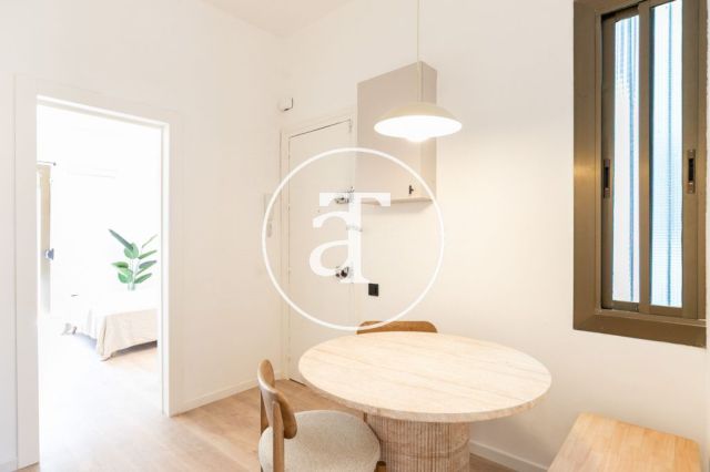 Monthly rental apartment with 2 bedrooms and 1 bathroom in La Barceloneta 11