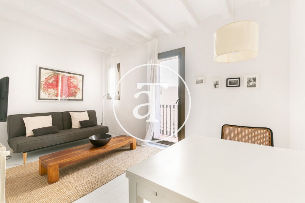 Monthly  rental apartment with one bedroom in Palau de la Música 2