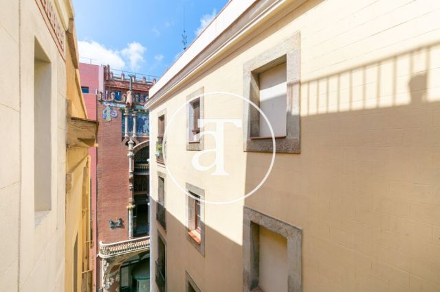 Appartement d'une chambre à louer temporairement au Palau de la Música 18