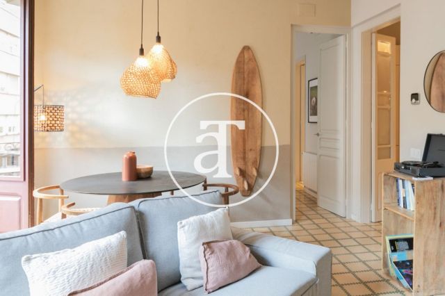 Appartement de location temporaire avec 2 suites, 2 salles de bain et balcon dans l’Eixample 19