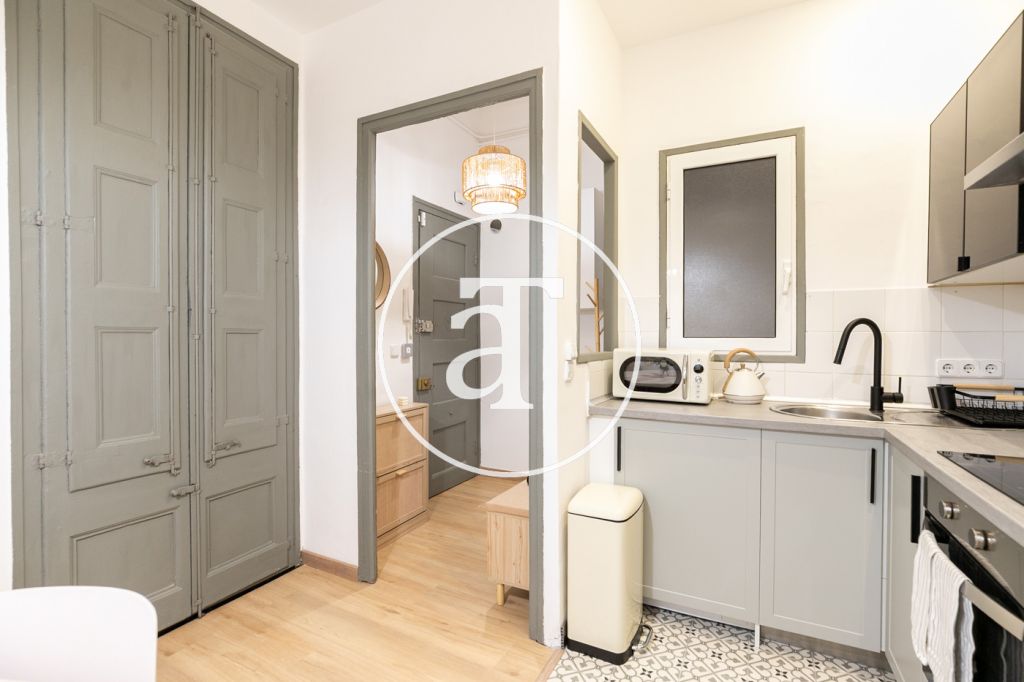 Appartement de location mensuelle avec 3 chambres, 1 salle de bain et balcon à Ciutat Vella 12